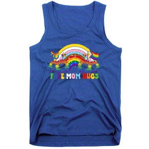 Free Mom Hugs Rainbow Lgbt Lesbian Pride Meaningful Gift Tank Top