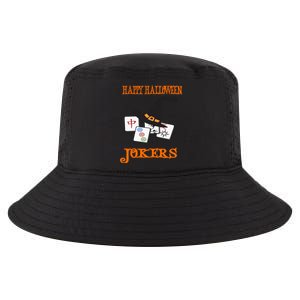 Funny Mahjong Happy Halloween Jokers Tile Game Gift Cool Comfort Performance Bucket Hat