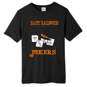 Funny Mahjong Happy Halloween Jokers Tile Game Gift Tall Fusion ChromaSoft Performance T-Shirt