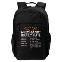 Funny Mechanic Hourly Rate Auto Car Mechanic Labor Rates Backpack