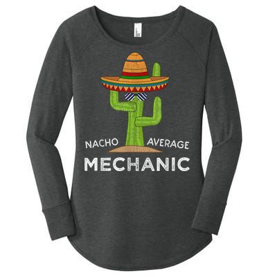 Funny Mechanic Humor Saying Women's Perfect Tri Tunic Long Sleeve Shirt