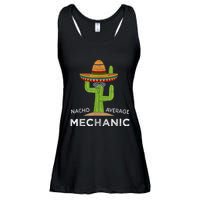 Funny Mechanic Humor Saying Ladies Essential Flowy Tank