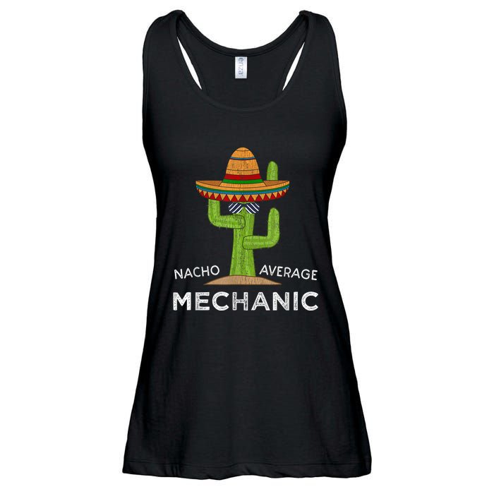 Funny Mechanic Humor Saying Ladies Essential Flowy Tank