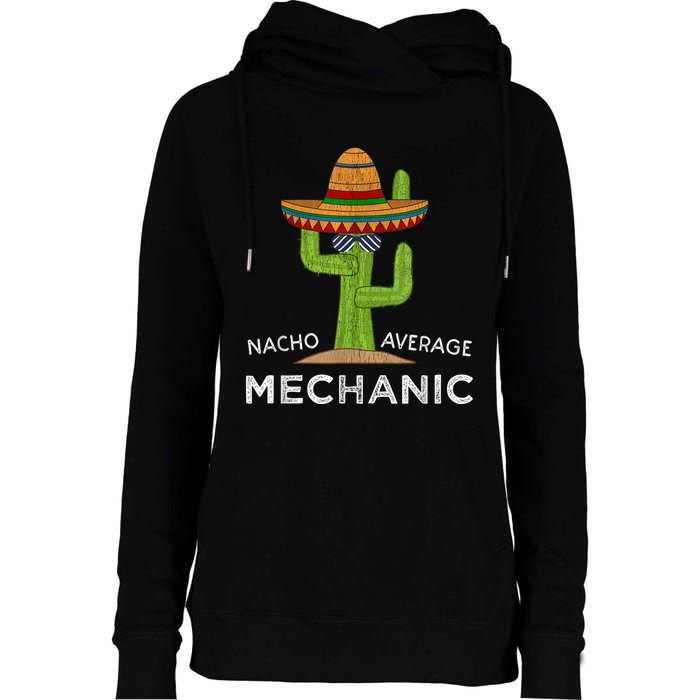 Funny Mechanic Humor Saying Womens Funnel Neck Pullover Hood