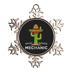 Funny Mechanic Humor Saying Metallic Star Ornament