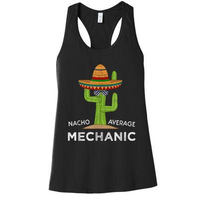 Funny Mechanic Humor Saying Women's Racerback Tank