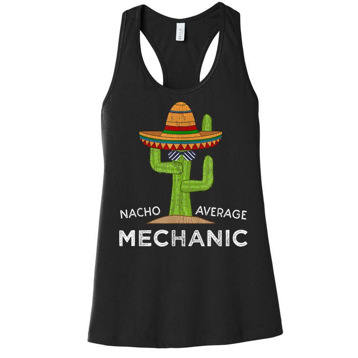 Funny Mechanic Humor Saying Women's Racerback Tank