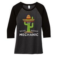 Funny Mechanic Humor Saying Women's Tri-Blend 3/4-Sleeve Raglan Shirt