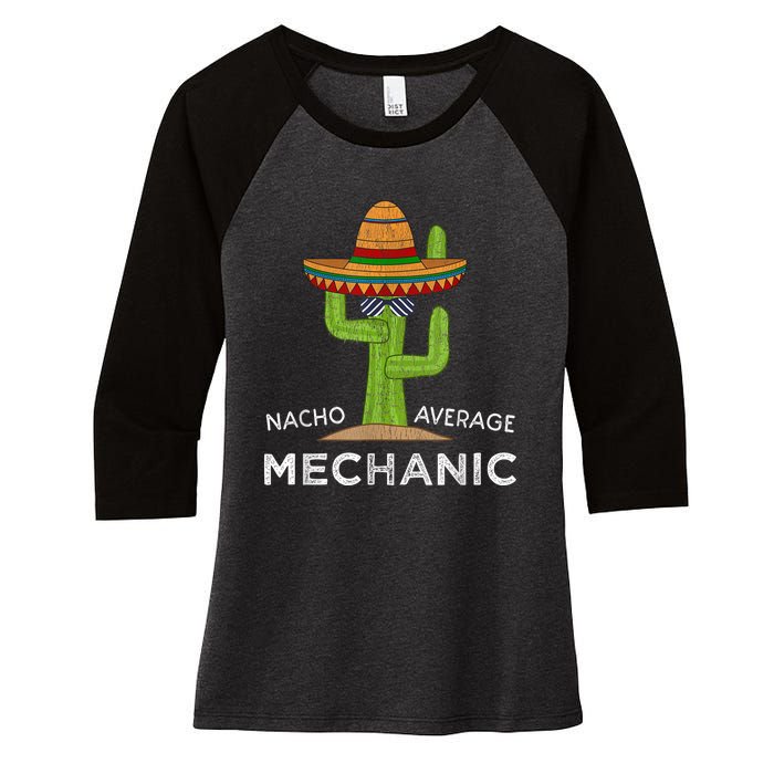 Funny Mechanic Humor Saying Women's Tri-Blend 3/4-Sleeve Raglan Shirt