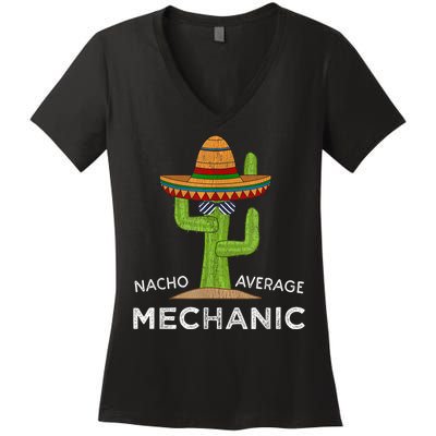 Funny Mechanic Humor Saying Women's V-Neck T-Shirt