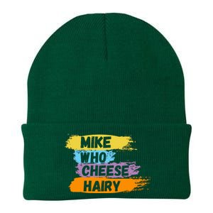 Funny Meme Humor Mike Who Cheese Hairy Knit Cap Winter Beanie