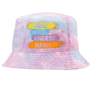 Funny Meme Humor Mike Who Cheese Hairy Tie-Dyed Bucket Hat