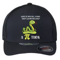 Funny Math Humor Celebrate Pi Day March 14 Python Pi Cute Gift Flexfit Unipanel Trucker Cap