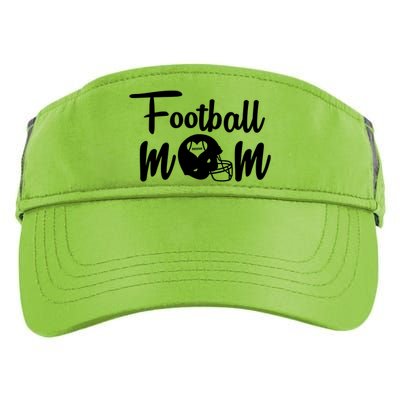 Football Mom Heart Cute Helmet Adult Drive Performance Visor