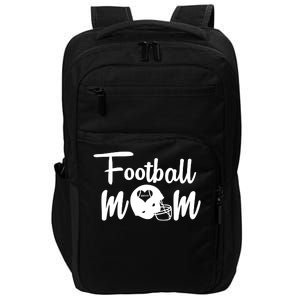 Football Mom Heart Cute Helmet Impact Tech Backpack