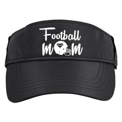 Football Mom Heart Cute Helmet Adult Drive Performance Visor