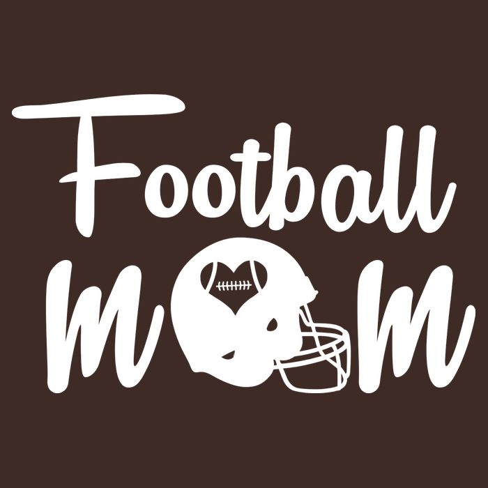 Football Mom Heart Cute Helmet Full Zip Hoodie