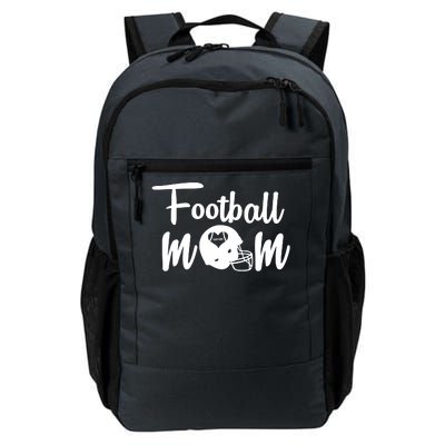 Football Mom Heart Cute Helmet Daily Commute Backpack