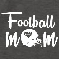 Football Mom Heart Cute Helmet Vector Backpack