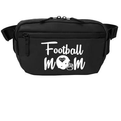 Football Mom Heart Cute Helmet Crossbody Pack