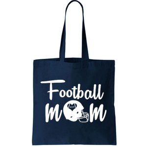 Football Mom Heart Cute Helmet Tote Bag