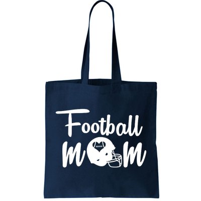 Football Mom Heart Cute Helmet Tote Bag