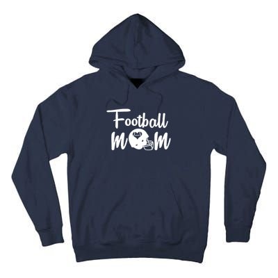 Football Mom Heart Cute Helmet Tall Hoodie