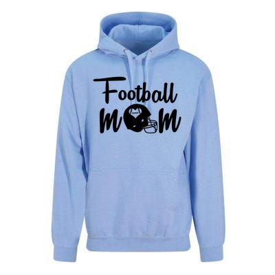 Football Mom Heart Cute Helmet Unisex Surf Hoodie