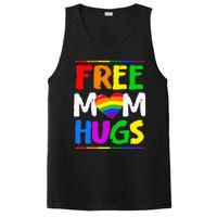 Free Mom Hugs LGBT LGBTQ Pride Month Rainbow Mom Support PosiCharge Competitor Tank