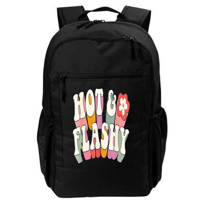 Funny Menopause hot flashes gift for Hot and Flashy Backpack