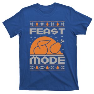 Feast Mode Holiday Thanksgiving Turkey Day Pilgrim Design Gift T-Shirt