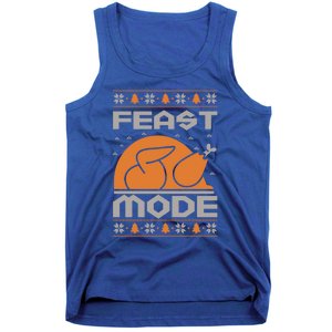 Feast Mode Holiday Thanksgiving Turkey Day Pilgrim Design Gift Tank Top