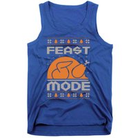 Feast Mode Holiday Thanksgiving Turkey Day Pilgrim Design Gift Tank Top