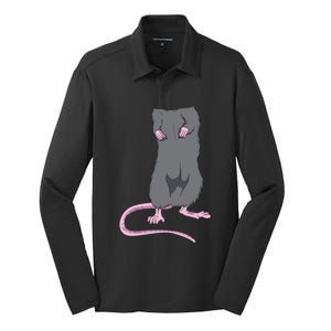 Funny Mouse Headless Halloween Rat Body Easy Costume Outfit Silk Touch Performance Long Sleeve Polo