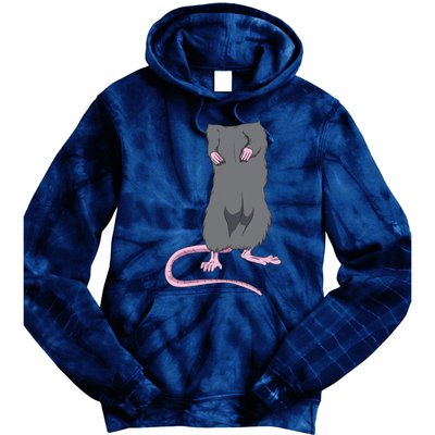 Funny Mouse Headless Halloween Rat Body Easy Costume Outfit Tie Dye Hoodie