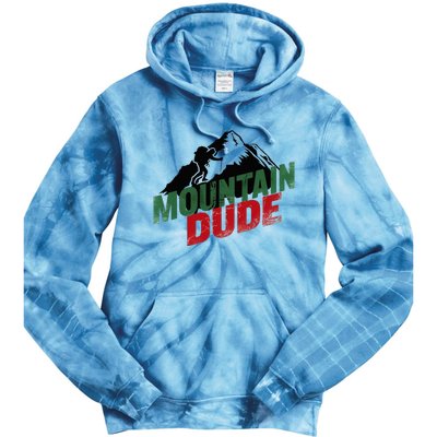 Funny Mountain Hiking Tie Dye Hoodie