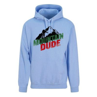 Funny Mountain Hiking Unisex Surf Hoodie