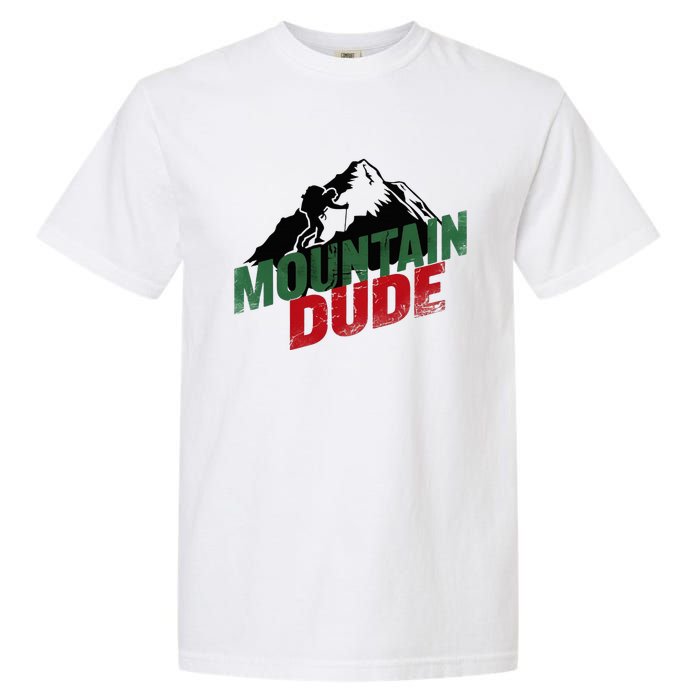 Funny Mountain Hiking Garment-Dyed Heavyweight T-Shirt