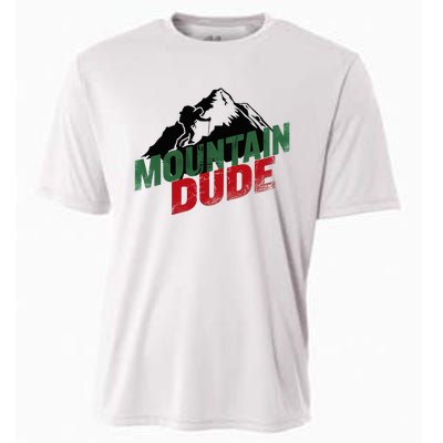 Funny Mountain Hiking Cooling Performance Crew T-Shirt