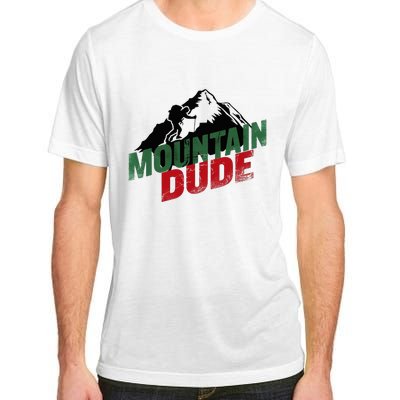 Funny Mountain Hiking Adult ChromaSoft Performance T-Shirt