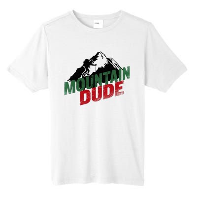 Funny Mountain Hiking Tall Fusion ChromaSoft Performance T-Shirt