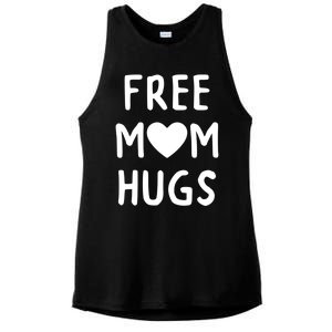 Free Mom Hugs Cute Gift Ladies PosiCharge Tri-Blend Wicking Tank