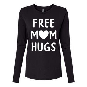 Free Mom Hugs Cute Gift Womens Cotton Relaxed Long Sleeve T-Shirt