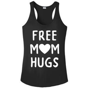 Free Mom Hugs Cute Gift Ladies PosiCharge Competitor Racerback Tank