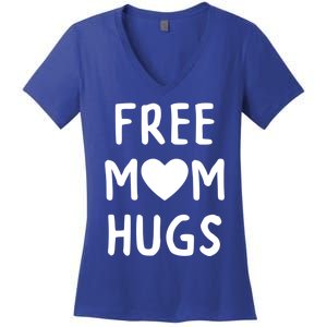 Free Mom Hugs Cute Gift Women's V-Neck T-Shirt