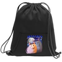 Funny Meme Huh Cat Sweatshirt Cinch Pack Bag