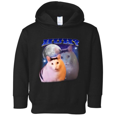 Funny Meme Huh Cat Toddler Hoodie