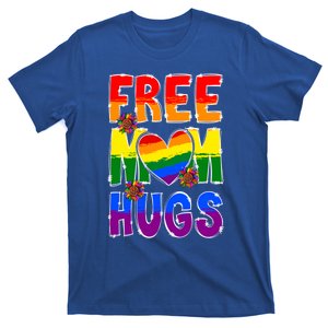 Free Mom Hugs Rainbow Lgbt Pride Month Mothers Day Gift T-Shirt