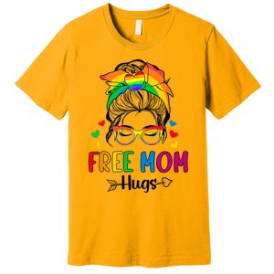 Free Mom Hugs Pride Month Premium T-Shirt