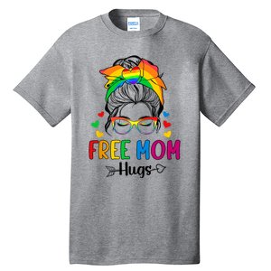 Free Mom Hugs Pride Month Tall T-Shirt